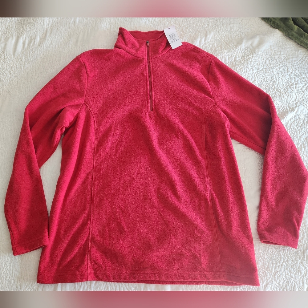 Lands' End Fleece Quarter-Zip